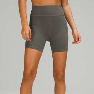 NWOT Invigorate High Rise Short 6" in Grey Sage by Lululemon